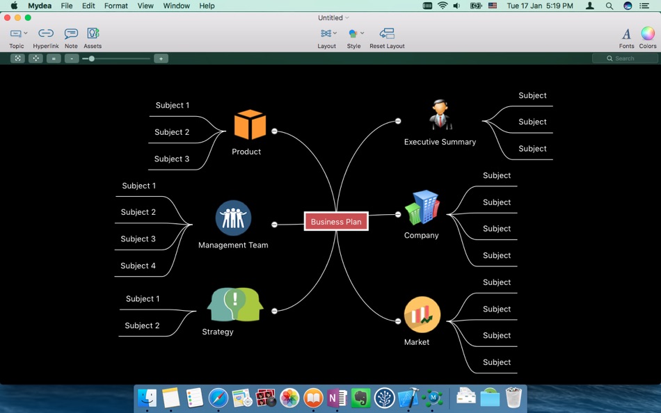 #3. Mydea (mindmap) (macOS) 由: 光建 张