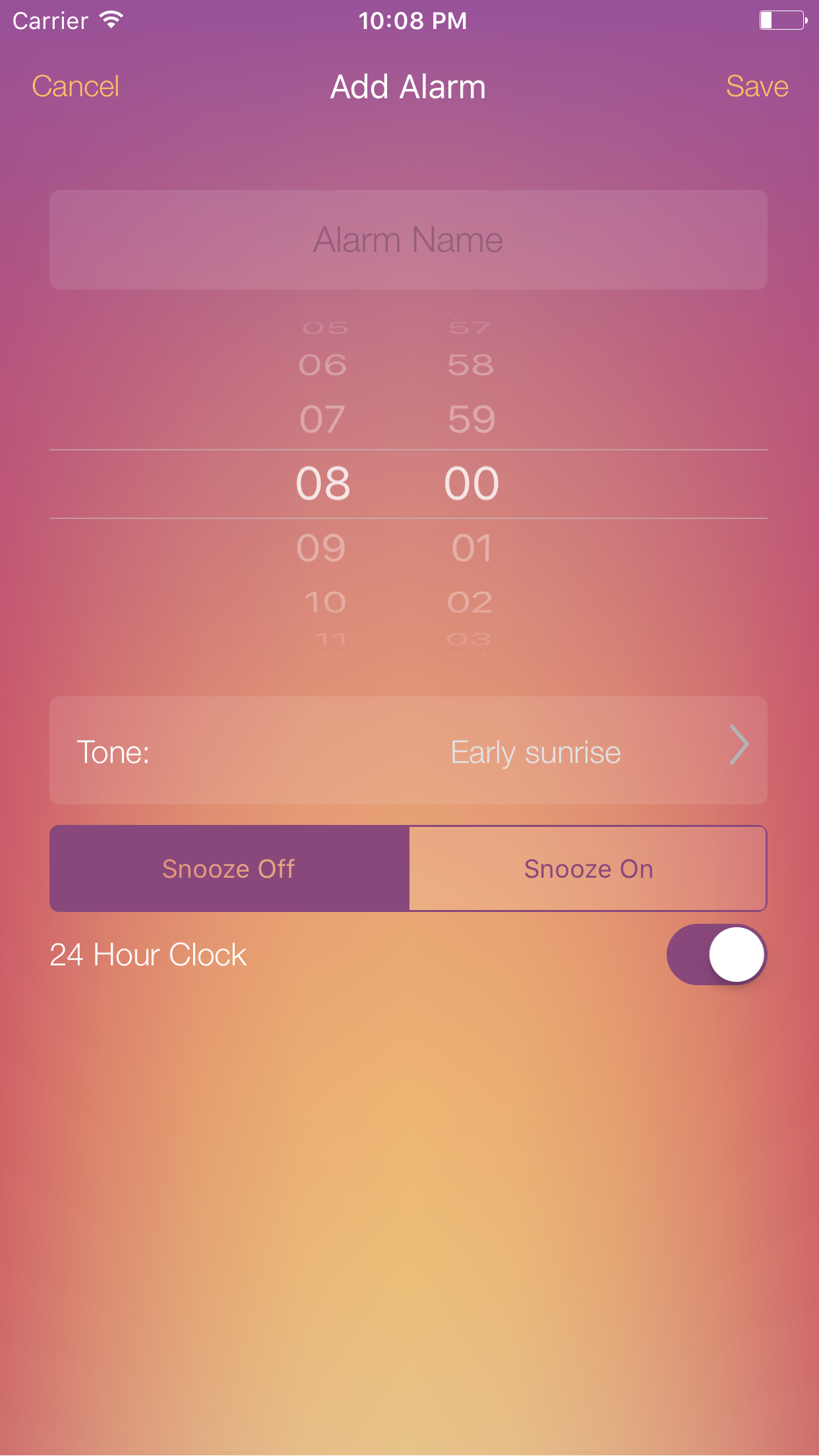 LRM - Nightstand alarm clock screenshot 4