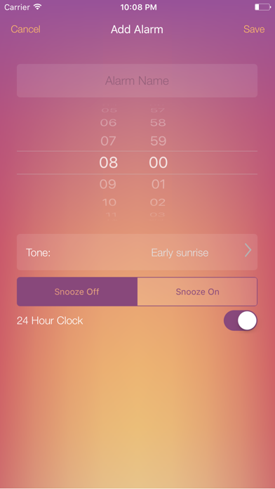 LRM - Nightstand alarm clock screenshot