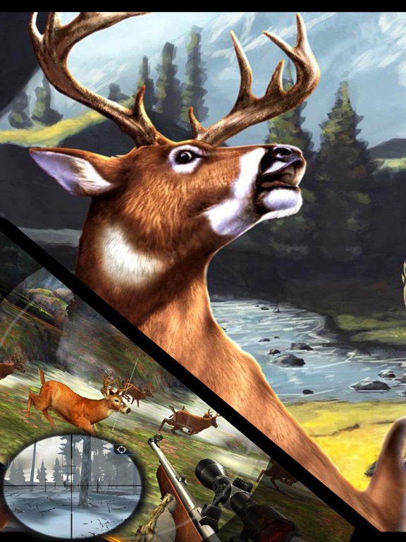 鹿のハンター：Fun shooter gamesのおすすめ画像1