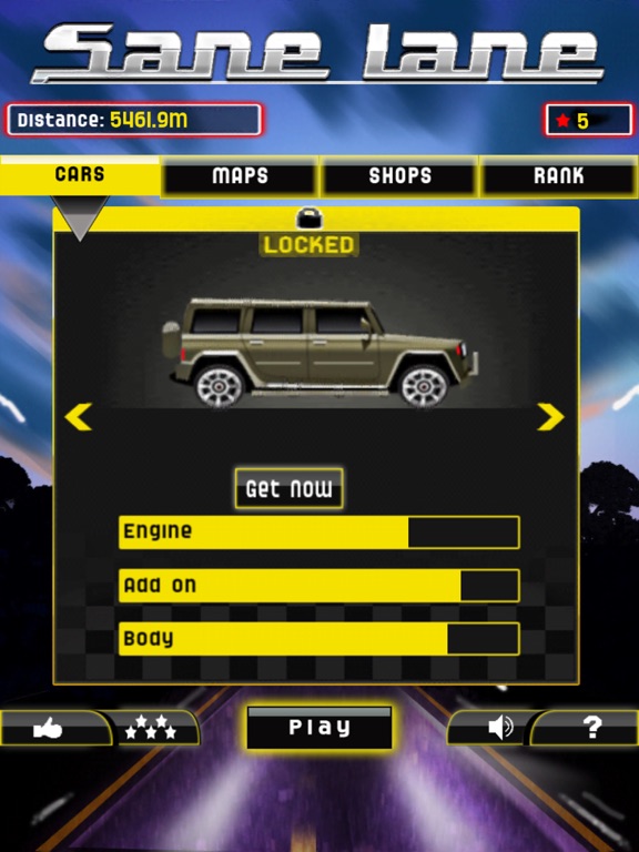 Screenshot #1 for Sane Lane - Car Race, Time bomb