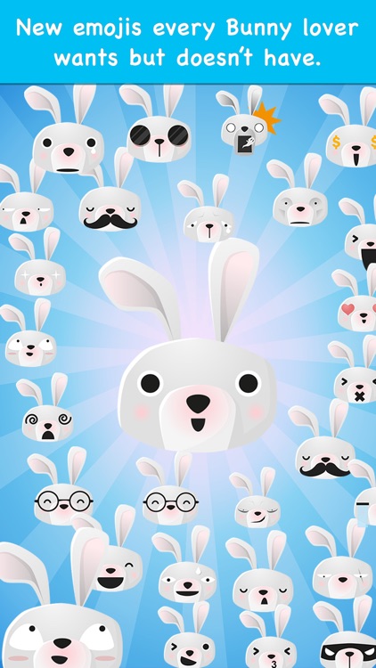 BunnyMoji - Bunny Rabbit Emoji Keyboard