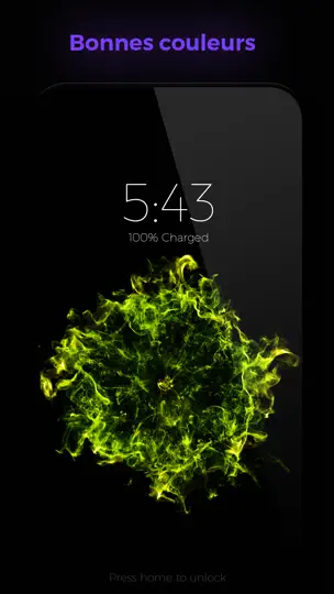 Capture d'écran de Ink Lite - Fonds D'écran sur iPhone 4