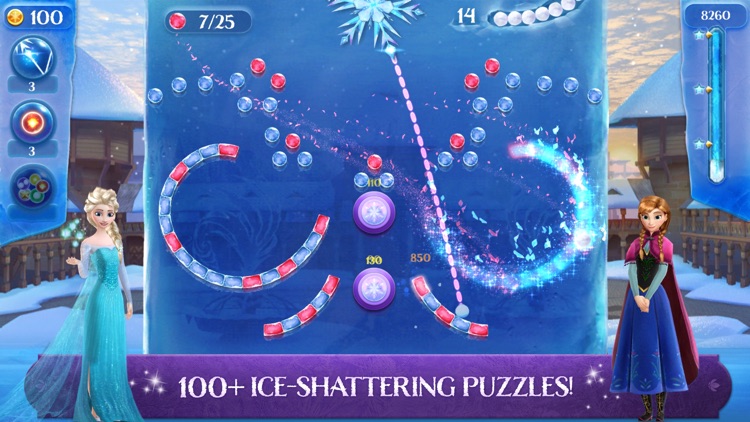 Frozen Free Fall: Icy Shot screenshot-0