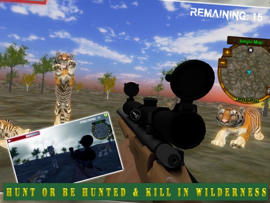 Screenshot #6 pour Safari Animal Sniper Hunting: Survie de tireur