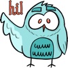 Cute Owl stickers by Hazal