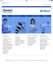 cluvesco trabajadores ipad capturas de pantalla 1