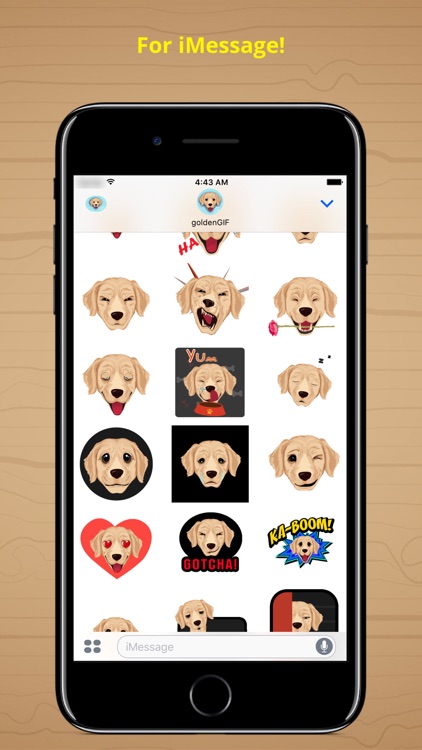 goldenGIF - Animated GIF Golden Retriever Emoji screenshot-3