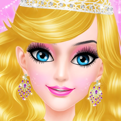 Princess salon Makeup,Dressup& Makeover Girls Game iOS App