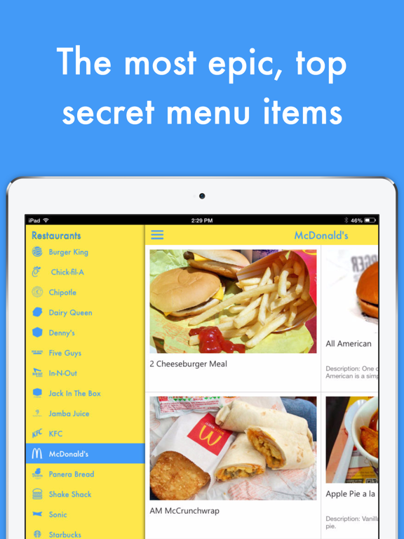 Fast Food Secret Menu Guide