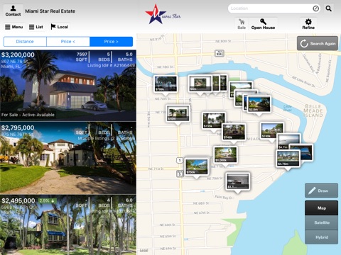 Miami Star Real Estate for iPad screenshot 2