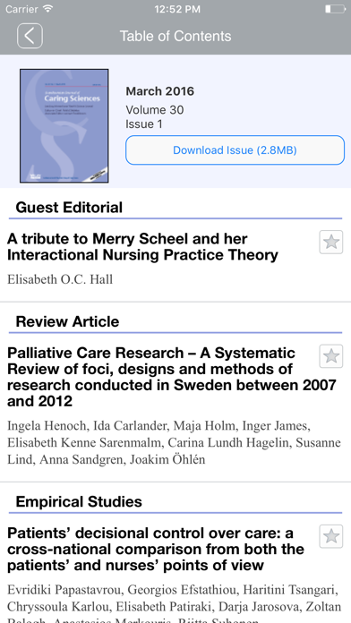 How to cancel & delete Scandinavian Journal of Caring Sciences from iphone & ipad 4