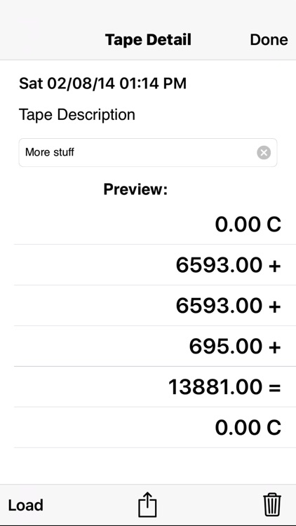Adding Tape Printing Calculator with virtual tape screenshot-4