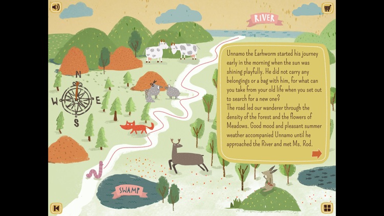 Unnamo the Earthworm LITE: interactive tale