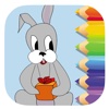 Coloring Bunny And Gifts Game Free Edition