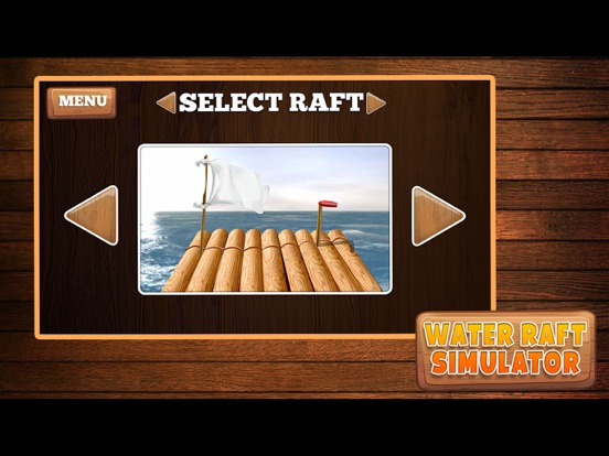 Water Raft Simulator iPad screenshot