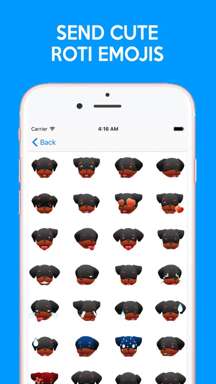 RotiMoji - Rottweiler Emoji & Stickers