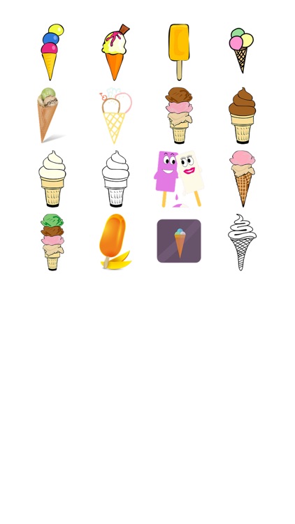 Ice Cream Eight Sticker Pack