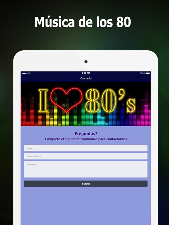Screenshot #6 pour Musica de los 80: Las Mejores Emisoras de los 80