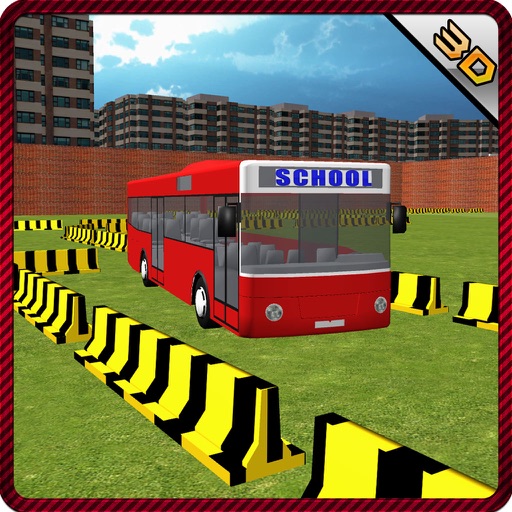 Bus Parking School & Driving Simulator Game icon