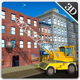 Screenshots (3) Wrecking Ball Crane Operator & Demolition Sim