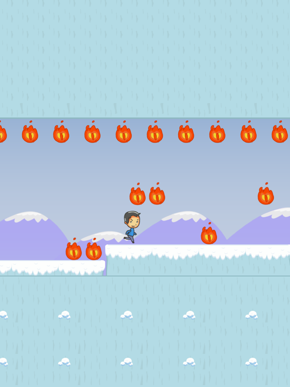 Snow Dash: Super Jump iPad screenshot