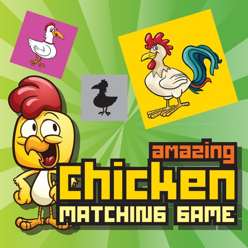 Chicken With Matching Puzzle for Little Kids iOS App