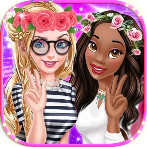 Girls game: girlfriends to go shopping icon