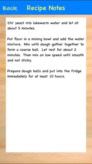 DoughCalc screenshot 2