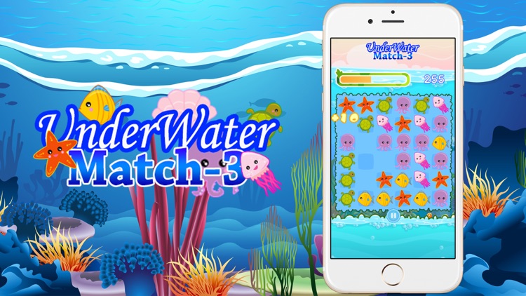 UnderWater Match 3 Game