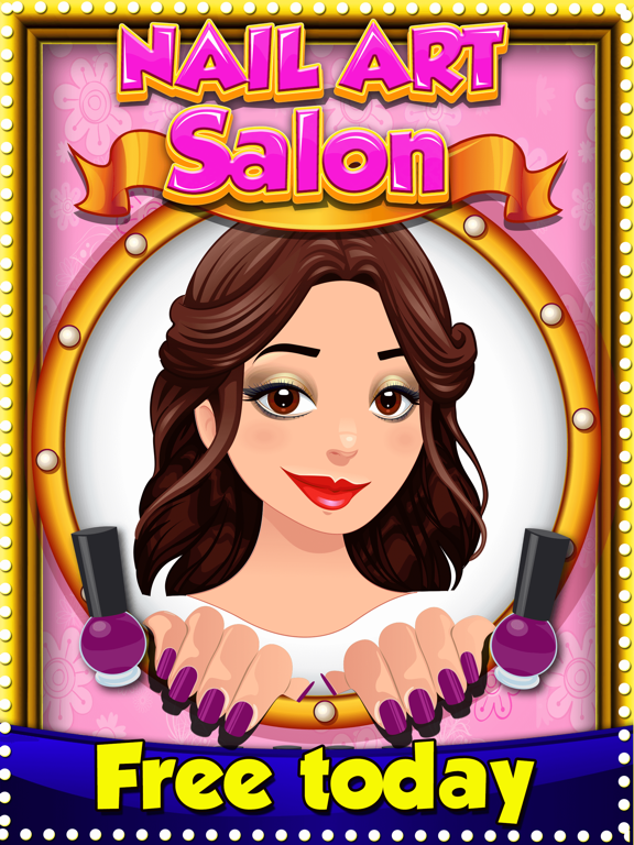 Screenshot #6 pour Nail Art Makeup Salon-Virtual Spa Fashion Saga