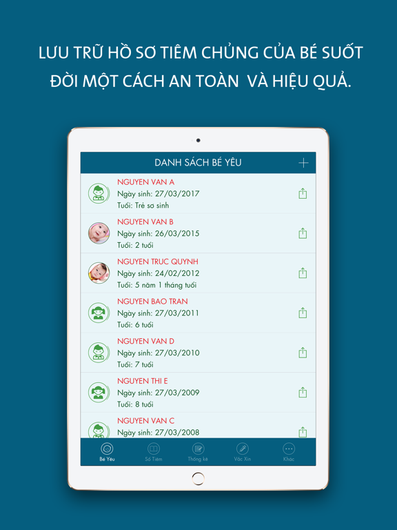 Screenshot #4 pour Sổ Tiêm Chủng