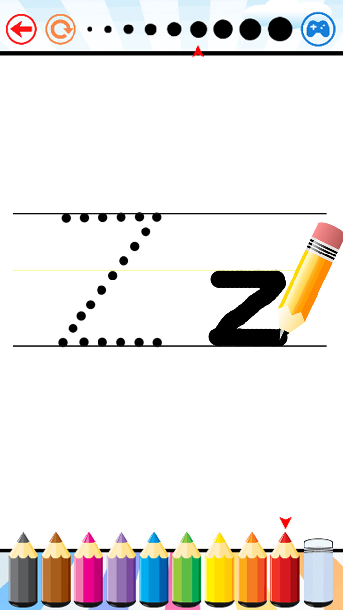 Write Letters ABC and Numbers for Preschoolers