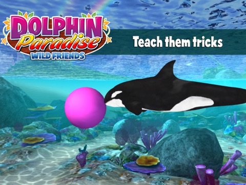 Dolphin Paradise: Wild Friends для iPad