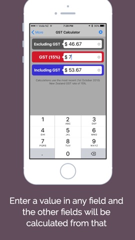 GST Kiwi - New Zealand Goods and Services Tax Calcのおすすめ画像4