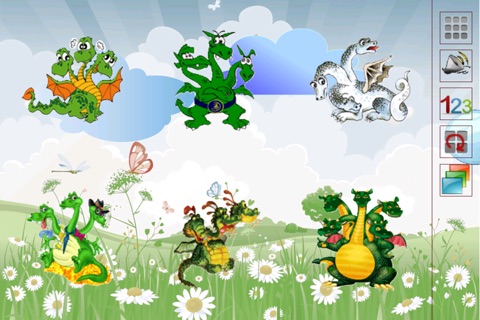 Dragon Image Puzzle Lite screenshot 2