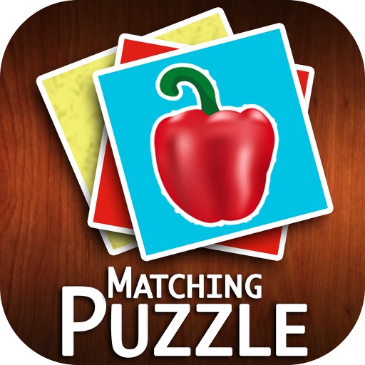 Matching Pairs Vegetables - Game For Toddlers iOS App