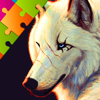 Wolf Jigsaw Puzzles, Drag and Drop Puzzle for Kids - Marut Srimarueang