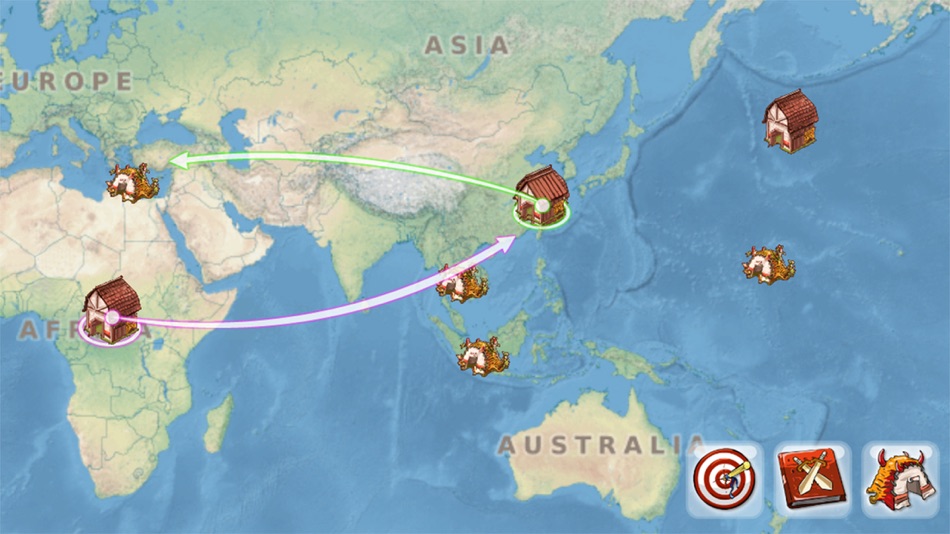 #1. Conquer Earth : Location Based Stone Age War (iOS) 由: Comet Network Technology