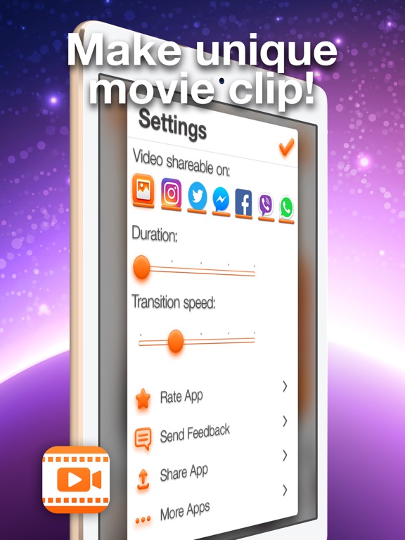 Screenshot #6 pour Diaporama -  Vidéo Et Movie Éditeur avec Musique