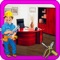 Renovate the Office- Kids cleanup & Builder game