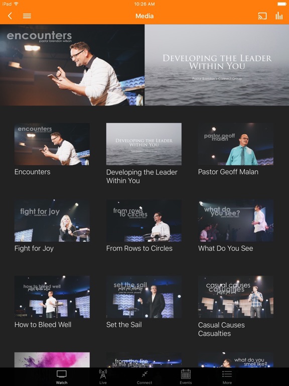 Fusion Church iPad screenshot 1 - Education app