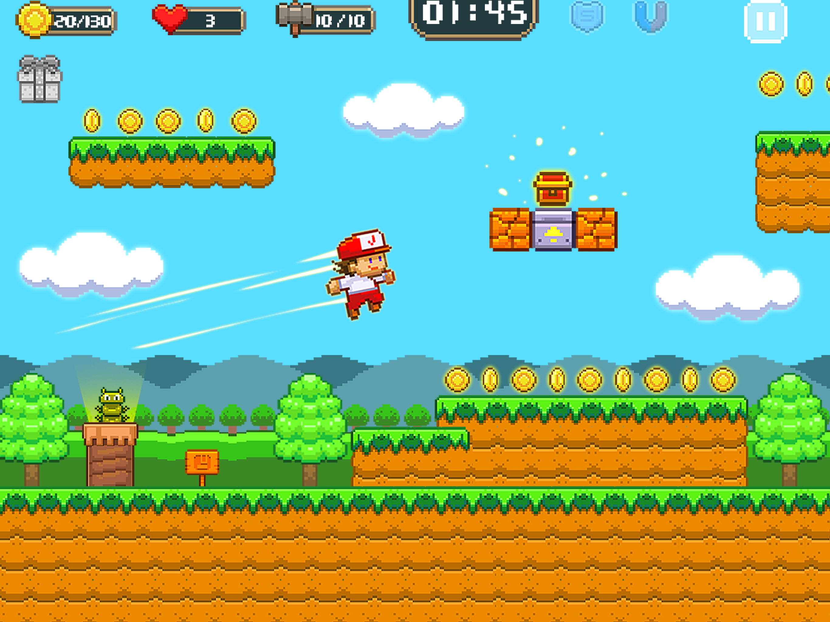 Super Jim Jump:  Classic Platform Game