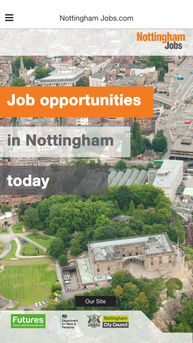 Screenshot #1 pour Nottingham Jobs.com