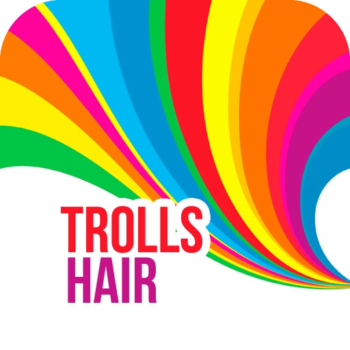 Trolls hair icon