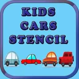 Fun Learning Kids Cars Stencil Puzzle Game Free app icon
