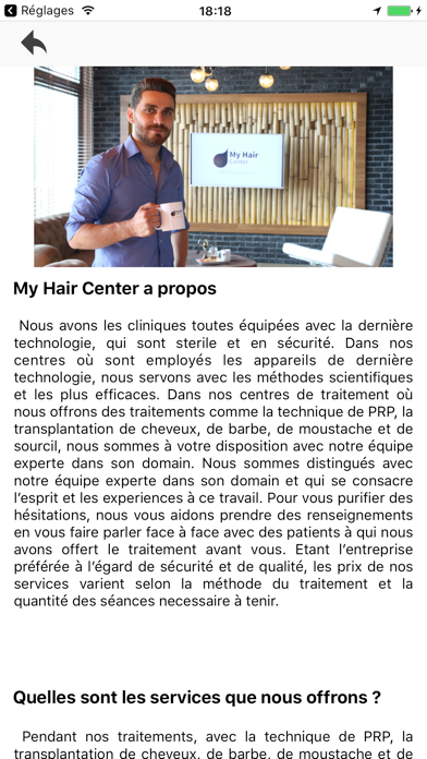 Screenshot #3 pour My Hair Center