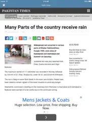 pakistan news. iPad Captures Décran 1