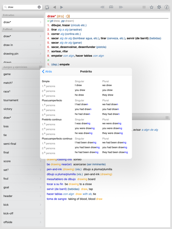 Lingea English Spanish Advanced Dictionary App Drops Screenshot 3 For Lingea English Spanish Advanced Dictionary