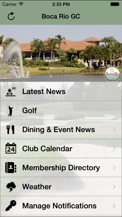 How to cancel & delete Boca Rio Golf Club from iphone & ipad 1